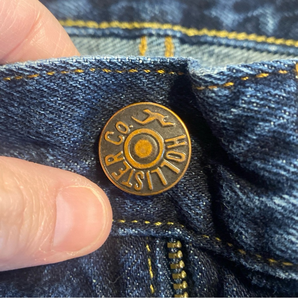 Hollister Denim Jeans Men’s 32x32 Dark Wash Classic Straight The Hollister EUC - Picture 8 of 10
